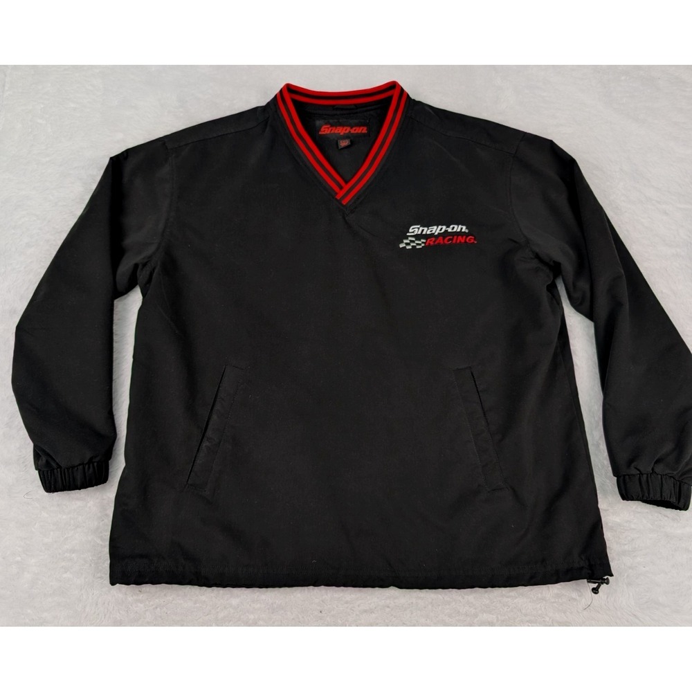 Snap-on Racing‎ Pullover Men's M Sweatshirt Windbreaker Long Sleeve Embroidered